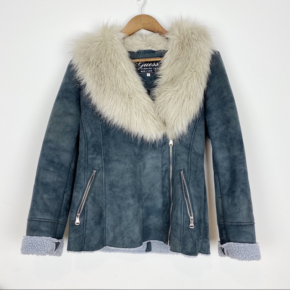 Guess Mariana Faux Fur Coat